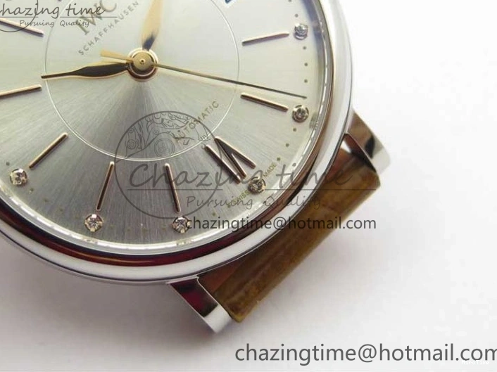 MIROTIME 0127 Durable Portofino 37mm SS V7F 1:1 Best Edition White Dial on Light Brown Leather Strap A 7092